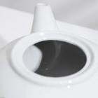 Сервиз чайный Дулевский фарфор «Дачный. Маки», 14 предметов: чашки 6 шт., блюдце 6 шт., чайник, сахарница, белый - Фото 4