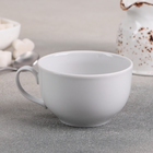 Чашка чайная фарфоровая «Янтарь», 210 мл, d=8,3 см - Фото 2