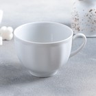 Чашка чайная фарфоровая «Гранатовый», 250 мл, d=9,2 см - фото 8475423