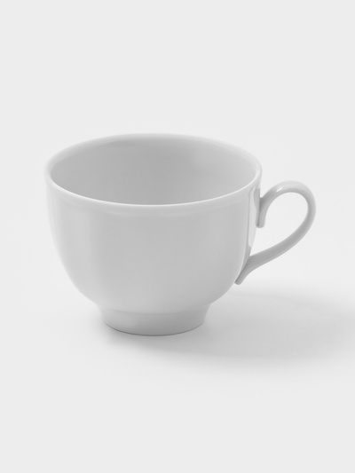 Чашка Дулевский фарфор «Гранатовый», 250 мл, d=9.2 см, белая