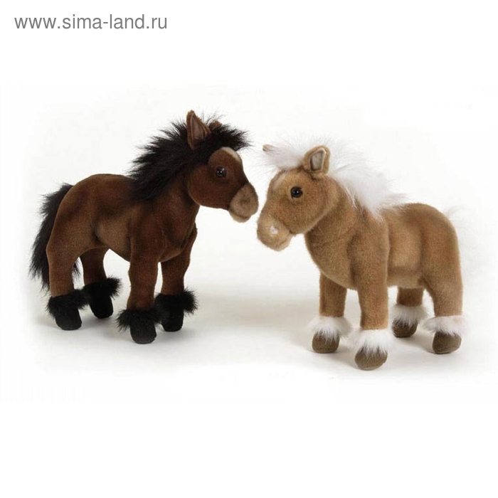 Мягкая игрушка «Пони шоколадно-коричневый», 34 см - Фото 1