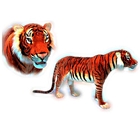 Мягкая игрушка "Тигр стоящий" - Фото 1