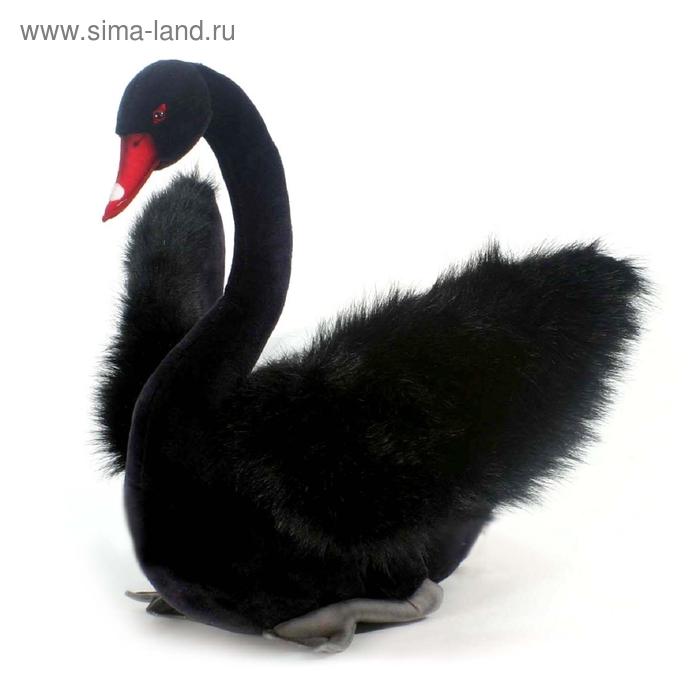Мягкая игрушка «Лебедь чёрный», 45 см - Фото 1