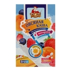 Каша Овсяная не требующая варки, ассорти: лесные ягоды, абрикос, клубника 5*38 гр. Добряк     151434 - Фото 1