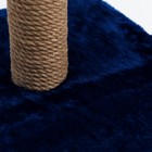 Когтеточка "Столбик" на подставке, 35 х 35 х 55 см микс цветов - Фото 3