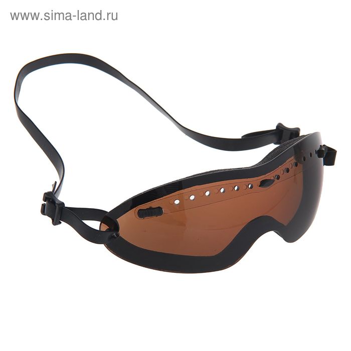 Очки защитные для страйкбола KINGRIN Tactical safety goggles (Brown) MA-62-H - Фото 1