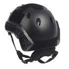 Шлем для страйкбола KINGRIN FAST helmet PJ version low version (Black) HL-09-PJ-BK - Фото 2