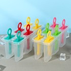 Форма для мороженого Доляна «Симпл», 6 ячеек, 50 мл, пластик, МИКС - Фото 8