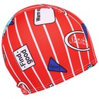 Шапочка для плавания подростковая ONLYTOP, тканевая, обхват 46-52 см, цвета МИКС - Фото 10