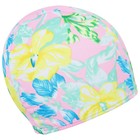 Шапочка для плавания подростковая ONLYTOP, тканевая, обхват 46-52 см, цвета МИКС - Фото 11