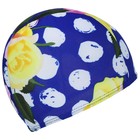 Шапочка для плавания детская ONLYTOP, тканевая, обхват 46-52 см, цвета МИКС - фото 8283470