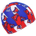 Шапочка для плавания подростковая ONLYTOP, тканевая, обхват 46-52 см, цвета МИКС - Фото 14
