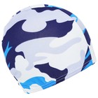 Шапочка для плавания детская ONLYTOP, тканевая, обхват 46-52 см, цвета МИКС - Фото 17