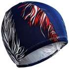 Шапочка для плавания подростковая ONLYTOP, тканевая, обхват 46-52 см, цвета МИКС - Фото 3