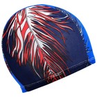 Шапочка для плавания подростковая ONLYTOP, тканевая, обхват 46-52 см, цвета МИКС - Фото 5