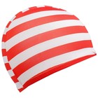 Шапочка для плавания подростковая ONLYTOP, тканевая, обхват 46-52 см, цвета МИКС - Фото 7