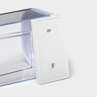 Диспенсер для жидкого мыла SAVANNA, механический, 500 мл, белый - Фото 12