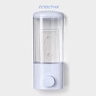 Диспенсер для жидкого мыла SAVANNA, механический, 500 мл, белый - Фото 5