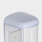 Диспенсер для жидкого мыла SAVANNA, механический, 500 мл, белый - Фото 7