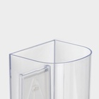 Диспенсер для жидкого мыла SAVANNA, механический, 500 мл, белый - Фото 8