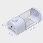 Диспенсер для жидкого мыла SAVANNA, механический, 500 мл, белый - Фото 3