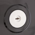 Диспенсер для туалетной бумаги, втулка 6,5 см, цвет чёрный - Фото 2
