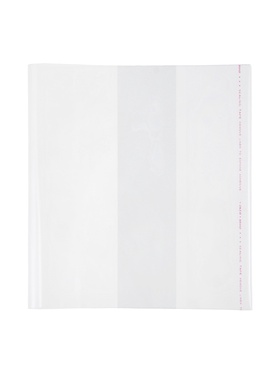 Набор обложек ПЭ 10 штук, 210 х 400 мм, 80 мкм, для тетрадей и дневников (в мягкой обложке), с клеевым краем