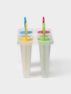 Форма для мороженого Доляна «Симпл», 12.5×7×10 см, 4 ячейки, 50 мл, пластик, прозрачная - Фото 3