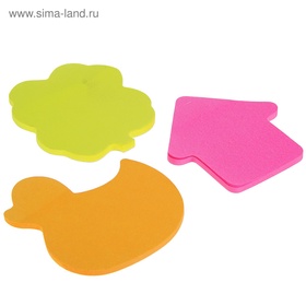 Блок с липким краем «Фигурки», 20 листов, МИКС