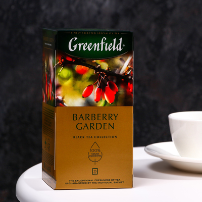Чай Гринфилд Barberry Garden black tea 25п*1,5 гр.