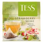 Чай Tess пирамидки Strawberry Shake, green tea, 20п*1,8 гр. - Фото 2