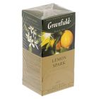 Чай Гринфилд Lemon Spark black tea 25п*1,5 гр. - Фото 1