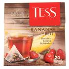 Чай Tess пирамидки Banana Split, black tea, 20п*1,8 гр. - Фото 2