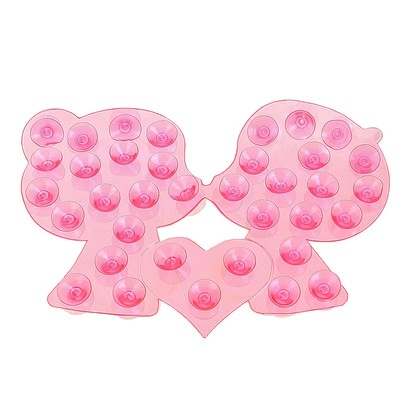 Мини-коврик для ванны «Поцелуй», 8×12 см, цвет МИКС