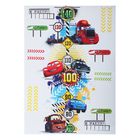 Ростомер-наклейка "Чемпион" Тачки, 50 х72 см - Фото 2