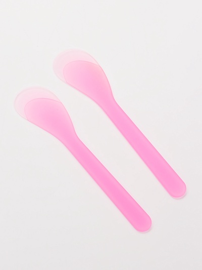 Шпатели для депиляции, пластиковые, 13×3 см, 2 шт., МИКС