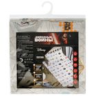 Простыня 1,5 сп "Сила пробуждается" ЗВ150*214 см 100% хлопок, поплин 125 г/м2 - Фото 3