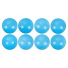 Шарики для сухого бассейна с рисунком, диаметр шара 7,5 см, набор 500 штук, цвет голубой - фото 9808987