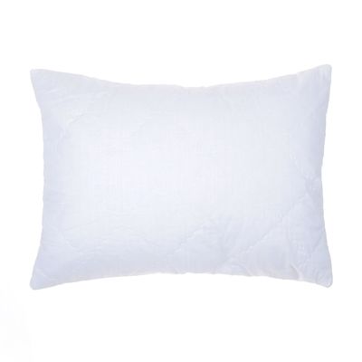 Чехол на подушку сменный стёганый на молнии, размер 50х70 см, суперсофт