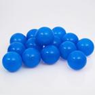 Шарики для сухого бассейна с рисунком, диаметр шара 7,5 см, набор 500 штук, цвет синий - фото 301427982