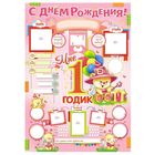 Набор для проведения детского праздника "1 годик!" - Фото 2