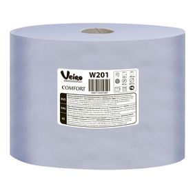 Протирочный материал Veiro Professional Comfort W201, 2 слоя, 350 метров (1000 листов)