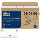 Полотенца бумажные Tork H3 Advanced ZZ-сложения, 2 слоя, 200 шт - фото 301090339
