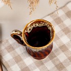 Чашка кофейная "Бриз", коричневая, керамика, 0.1 л - Фото 3