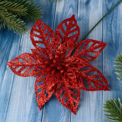 Цветы искусственные «Перелив», большой резной, 14×20 см, МИКС