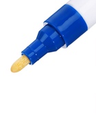 Маркер-краска, лаковый наконечник, пулевидный 4 мм, ширина линии 2.5 мм, синяя, цена за 1 штуку - Фото 8
