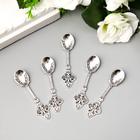 Сувенир кошельковый металл "Ложечка королевская" 5,9х1,4 см - Фото 3