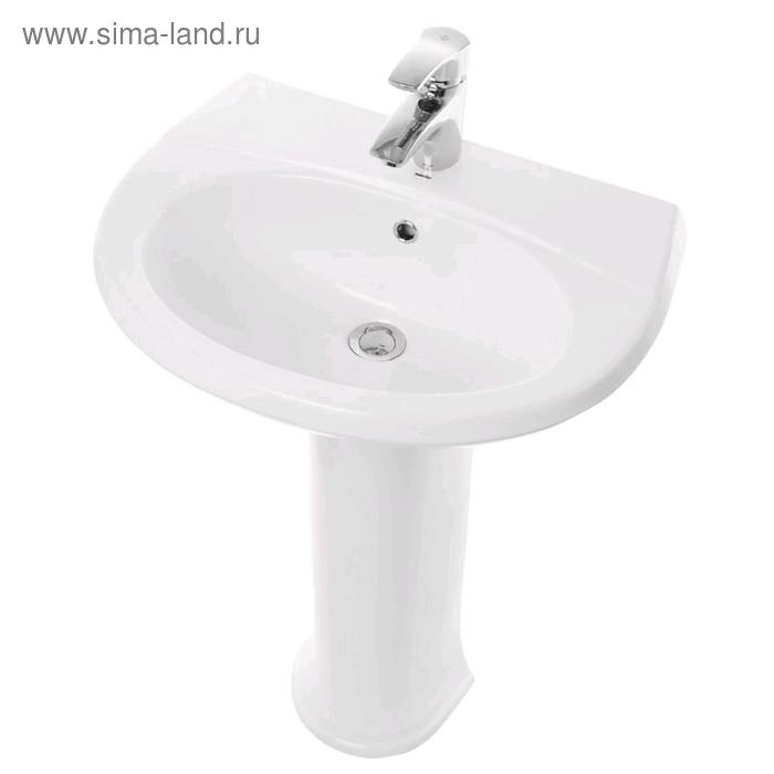 Умывальник «Виктория» с переливом, без пьедестала, белый - Фото 1