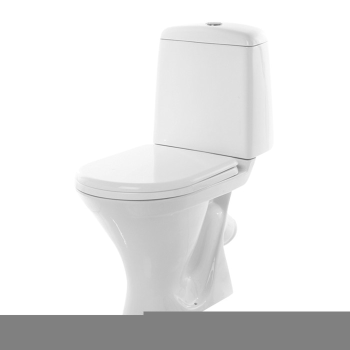 Унитаз-компакт «Аттика Эконом», арматура, белый - Фото 1
