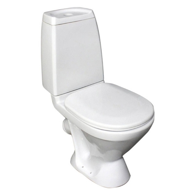 Унитаз-компакт «Кама Эконом», 1-режим, арматура, белый